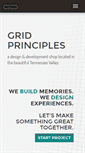 Mobile Screenshot of gridprinciples.com